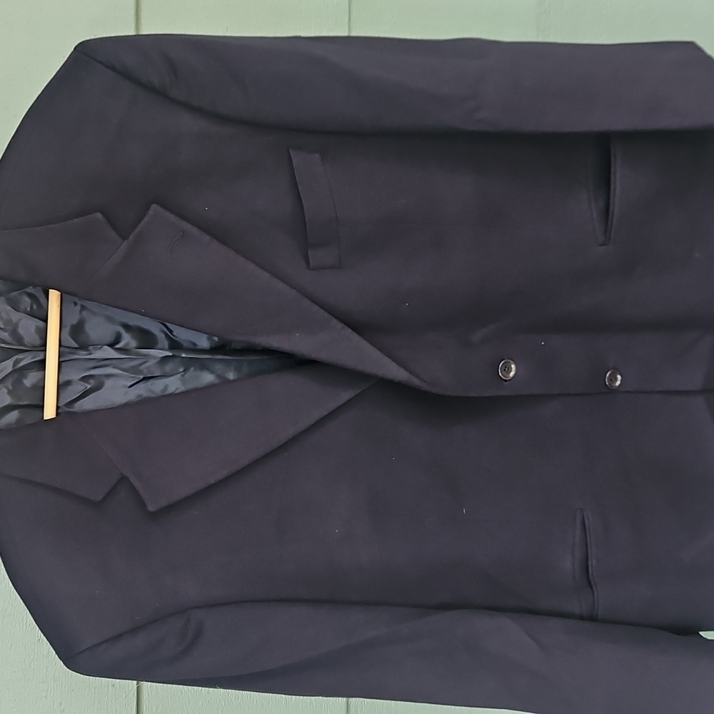 Loro Piana Brooks Brothers Blazer Navy Blue Cashemere